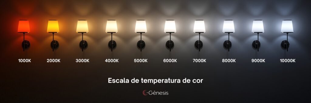 Temperatura de cor residencia